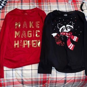 Kids Christmas shirts